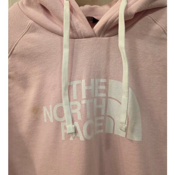 North Face Half Dome Pullover Pink Hoodie - Picture 3 of 9